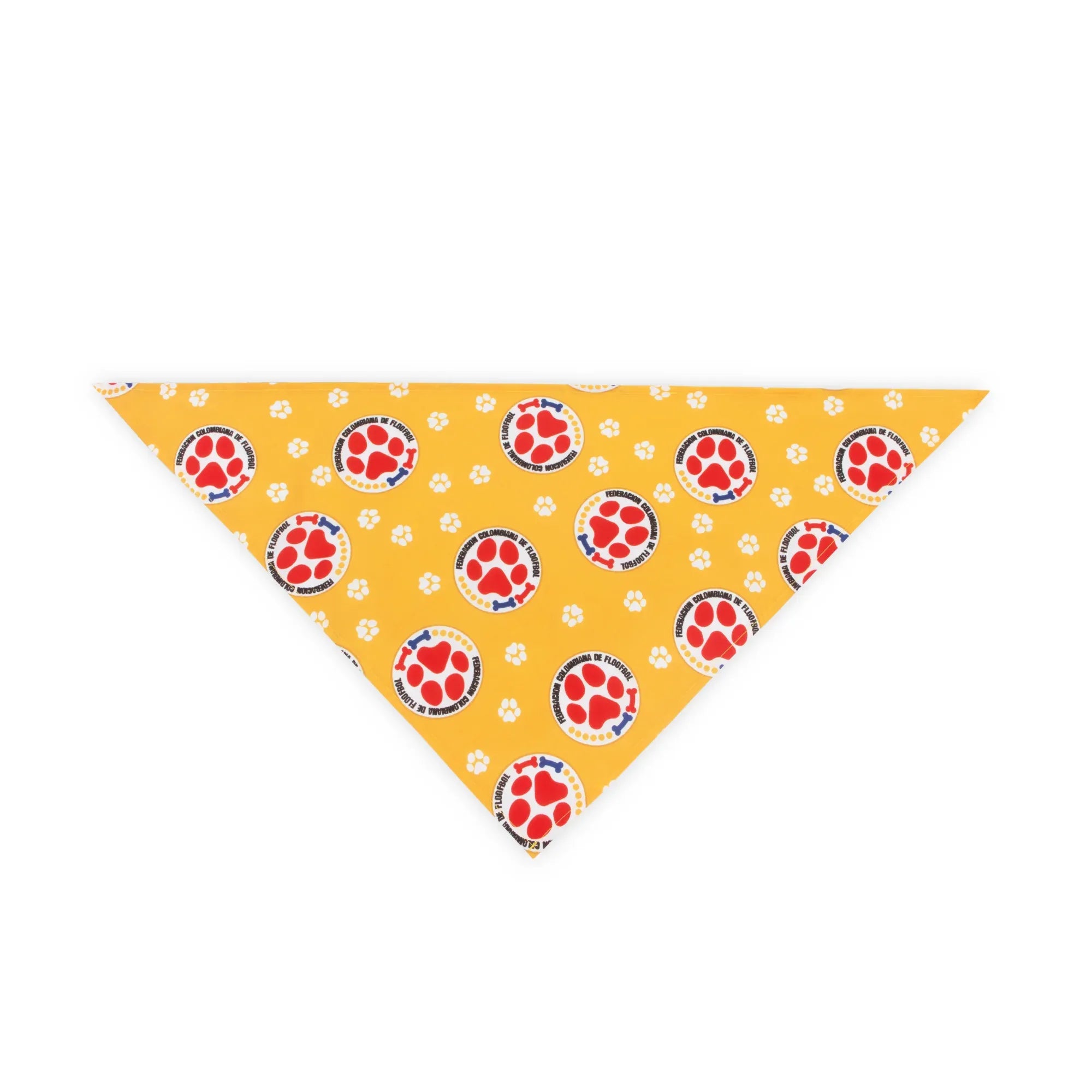 Floofball Colombia Dog Bandana (Untied)