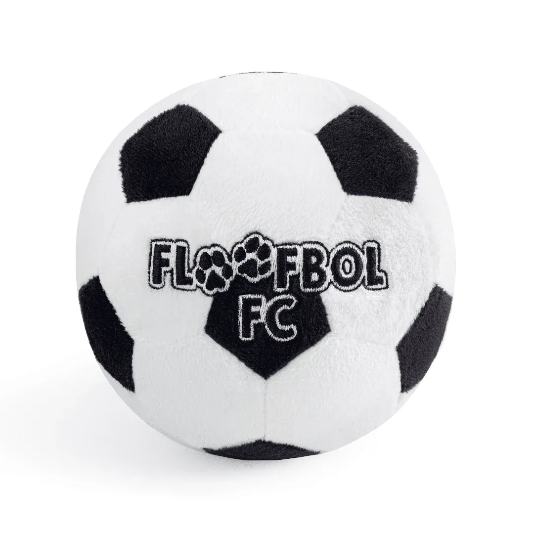 Floofball Floofbol FC Plush Soccer Ball - Dog Toy (Front)