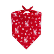 Floofball Liverpooch Dog Bandana (Tied)