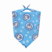 Floofball Manchewster City Dog Bandana (Tied)