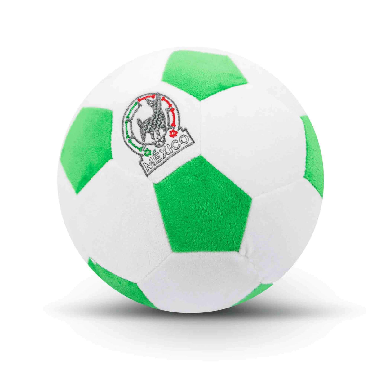 Floofball Mexico Large Plush Soccer Ball - Dog Toy (Side)