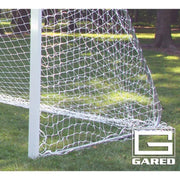 Gared Touchline® 6-1/2' x 18' Soccer Net, 3 MM White (Side)