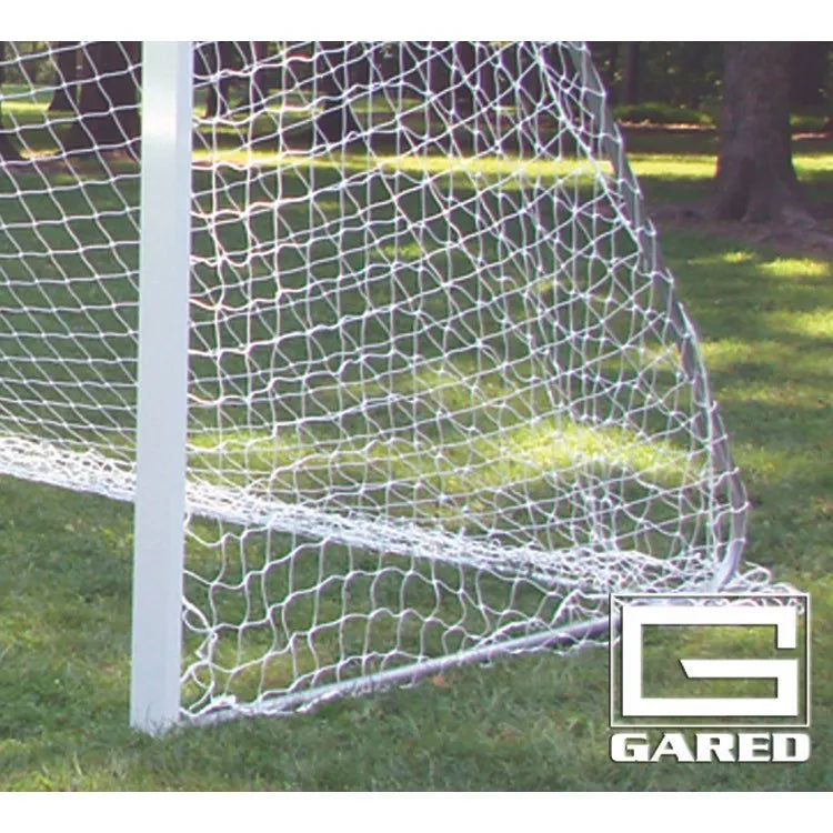Gared Touchline® 6' x 12' Soccer Net, 3 MM White (Side)