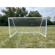 Gared Touchline® Striker 3" Round-Frame Aluminum Soccer Goal, 7' x 21' (Front)