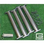 Gared Underground Soccer Goal Anchors, Set of Four (Front)