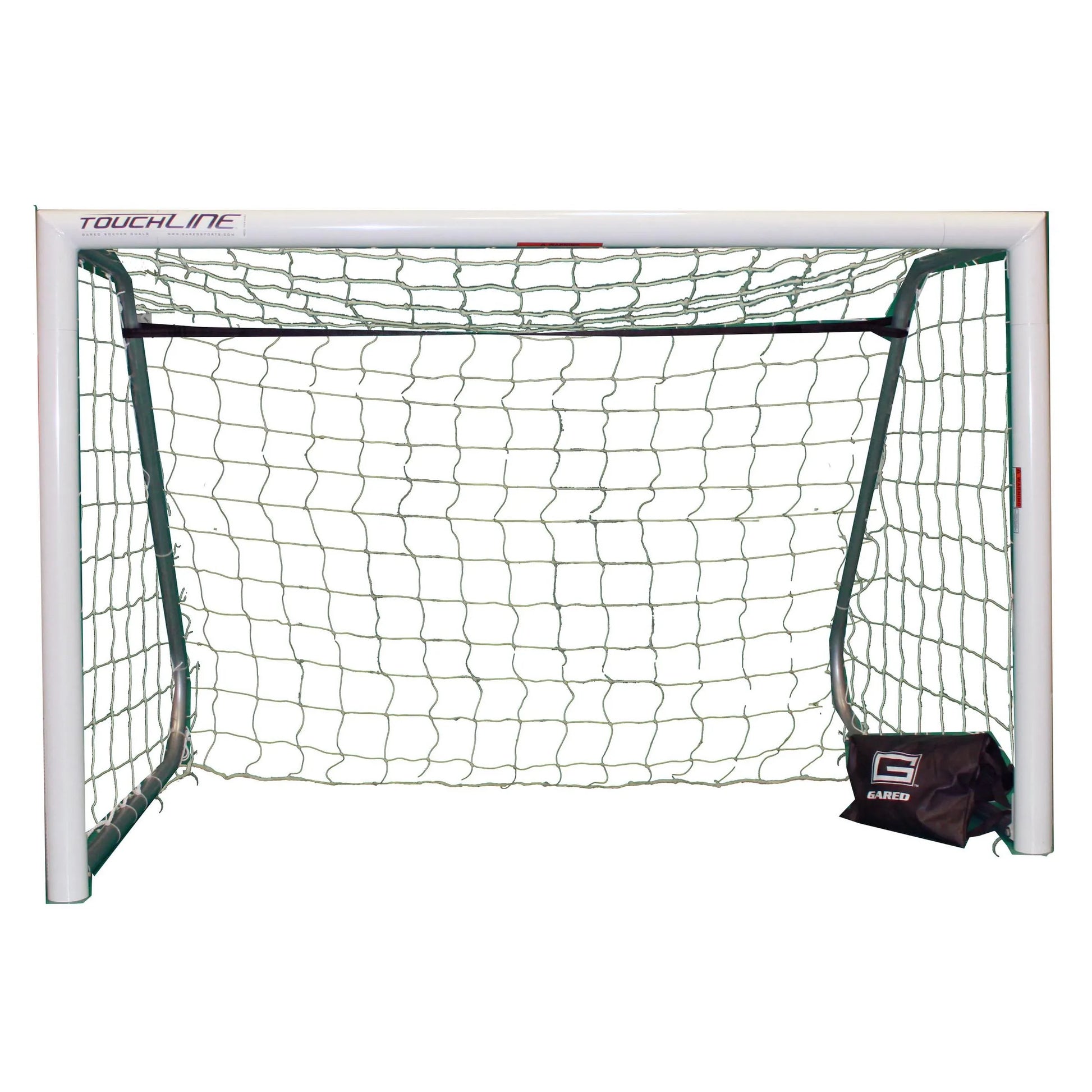 Gared White Recreational Soccer Goal, 6' x 12' (Front)