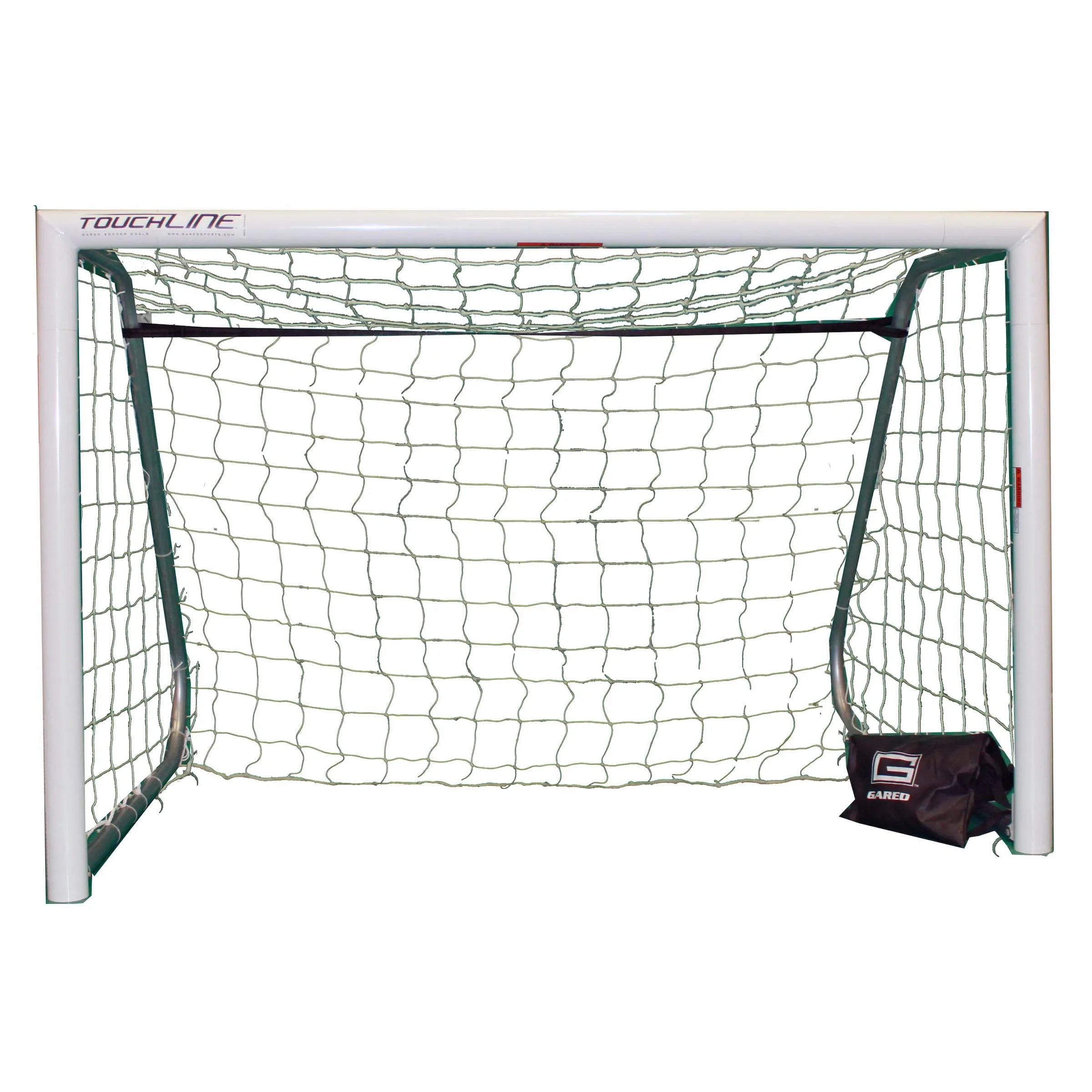 Gared White Recreational Soccer Goal, 6' x 12' (Front)