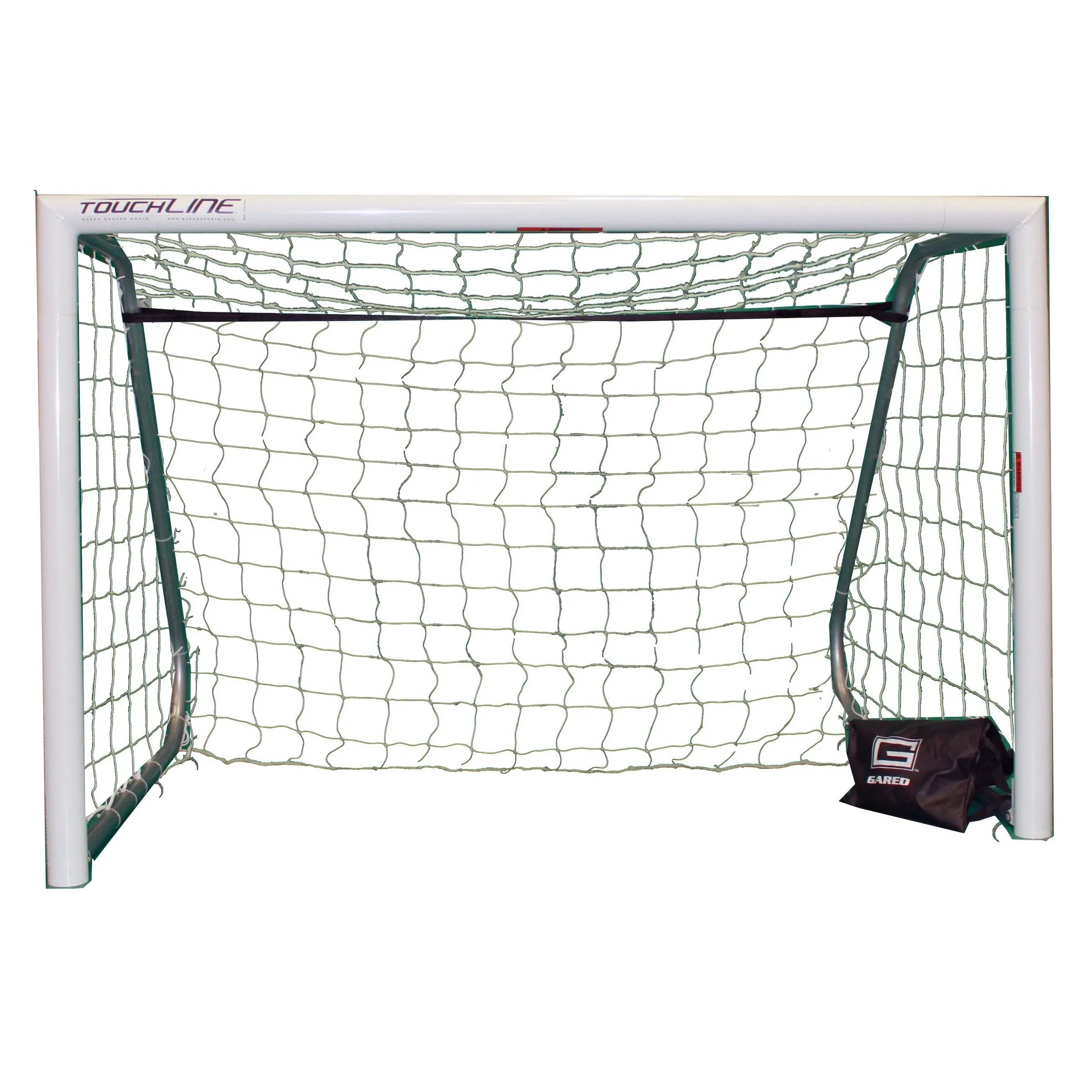 Gared White Recreational Soccer Goal, 8' x 24' (Front)