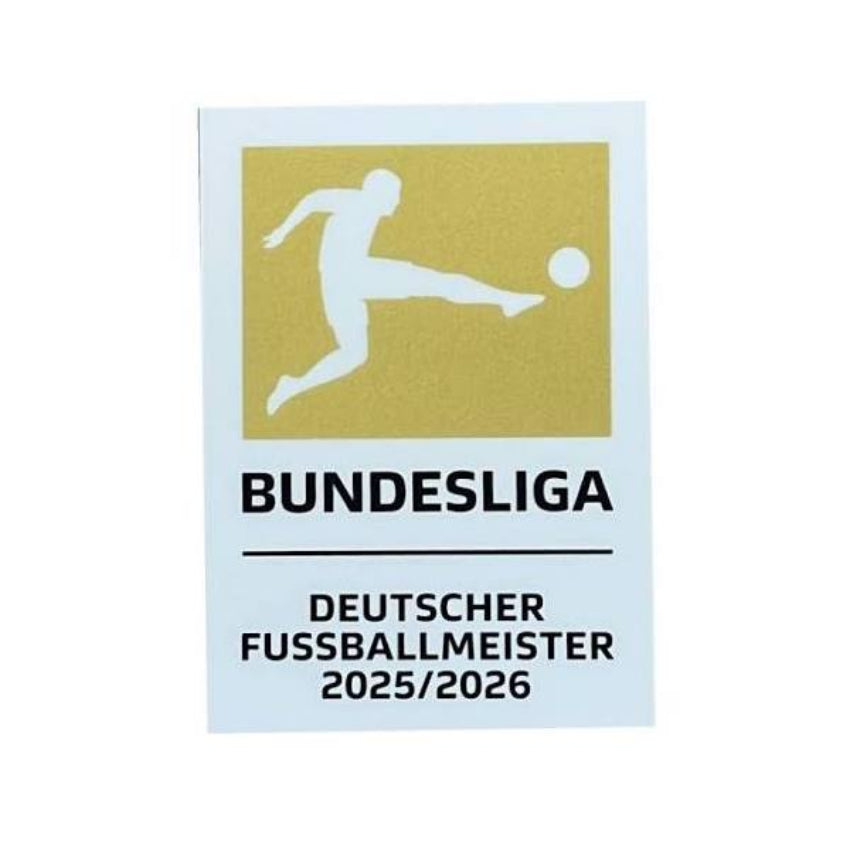 German Bundesliga Champion 2025/26 Gold Patch (Bayern Munich)