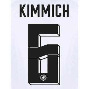 Germany 2024 25 Home Kimmich #6 Jersey Name Set (Back)