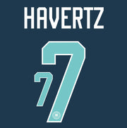 Germany 2026- Away HAVERTZ #7 Official Name Set