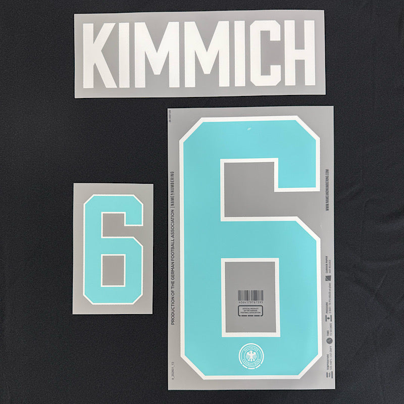 Germany 2026- Away KIMMICH #6 Official Name Set