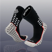 Gritsox Pro 3.0 Grip Socks Black (Pair - Lateral)