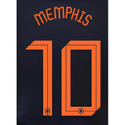 Holland 2020/21 Away Memphis #10 Jersey Name Set