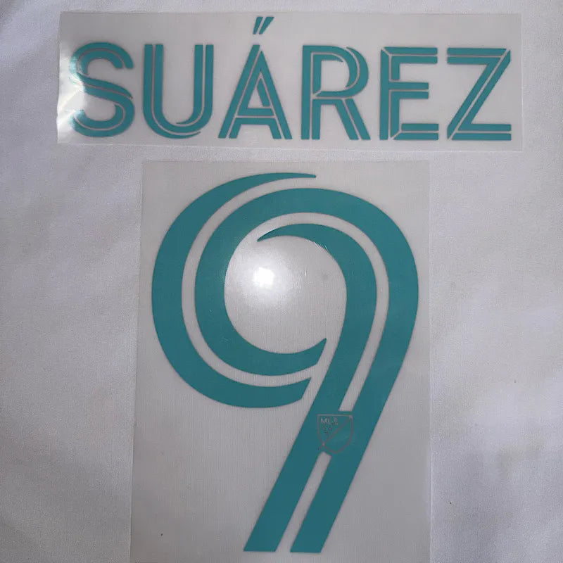 Inter Miami 2026- Third Suarez #9 Jersey Name Set