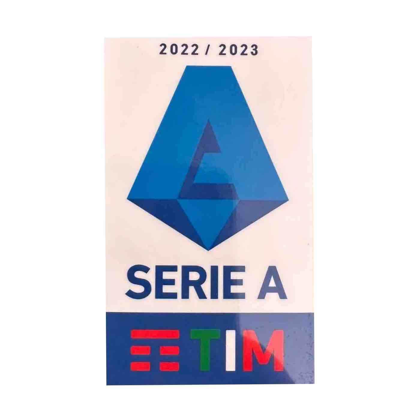 Italian League Serie A 2022-23 TIM Patch (Front)
