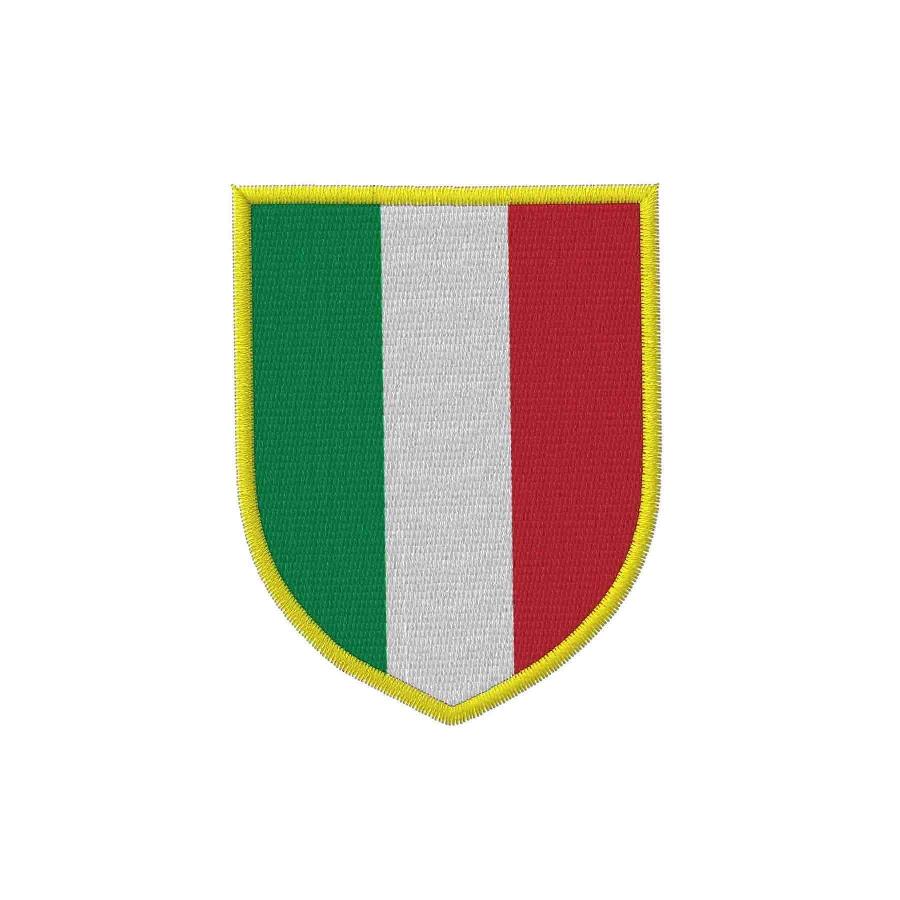 Italian Scudetto Flag Patch (Front)