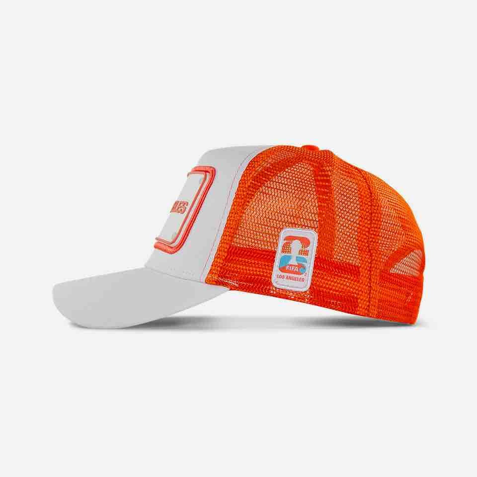John Hatter & Co 2026 FIFA World Cup Los Angeles Trucker Hat (Side 1)