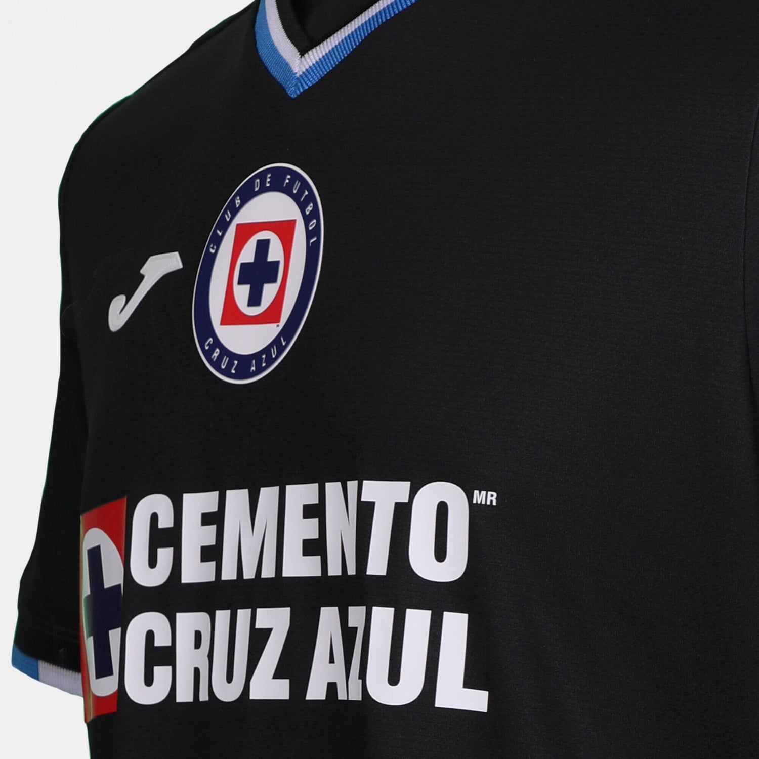Joma 2022-23 Cruz Azul Third Jersey - Black (Detail 1)
