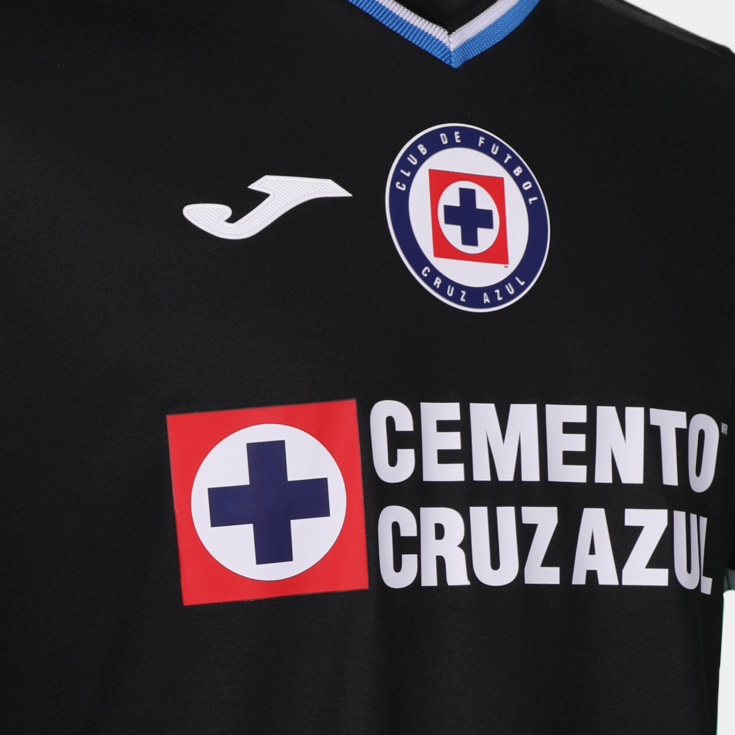 Joma 2022-23 Cruz Azul Third Jersey - Black (Detail 3)