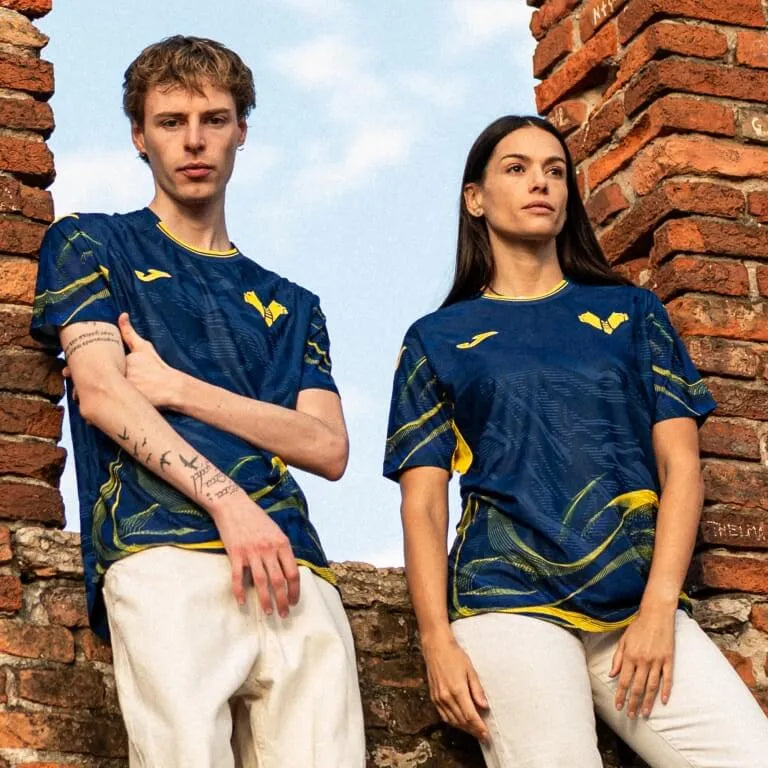 Joma 2025-26 Hellas Verona Men's Stadium Home Soccer Jersey (Promo - Models)