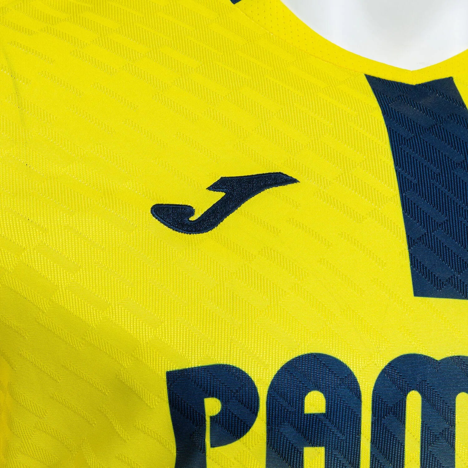 Joma 2025-26 Villareal Men's Stadium Home Soccer Jersey (Detail 5)