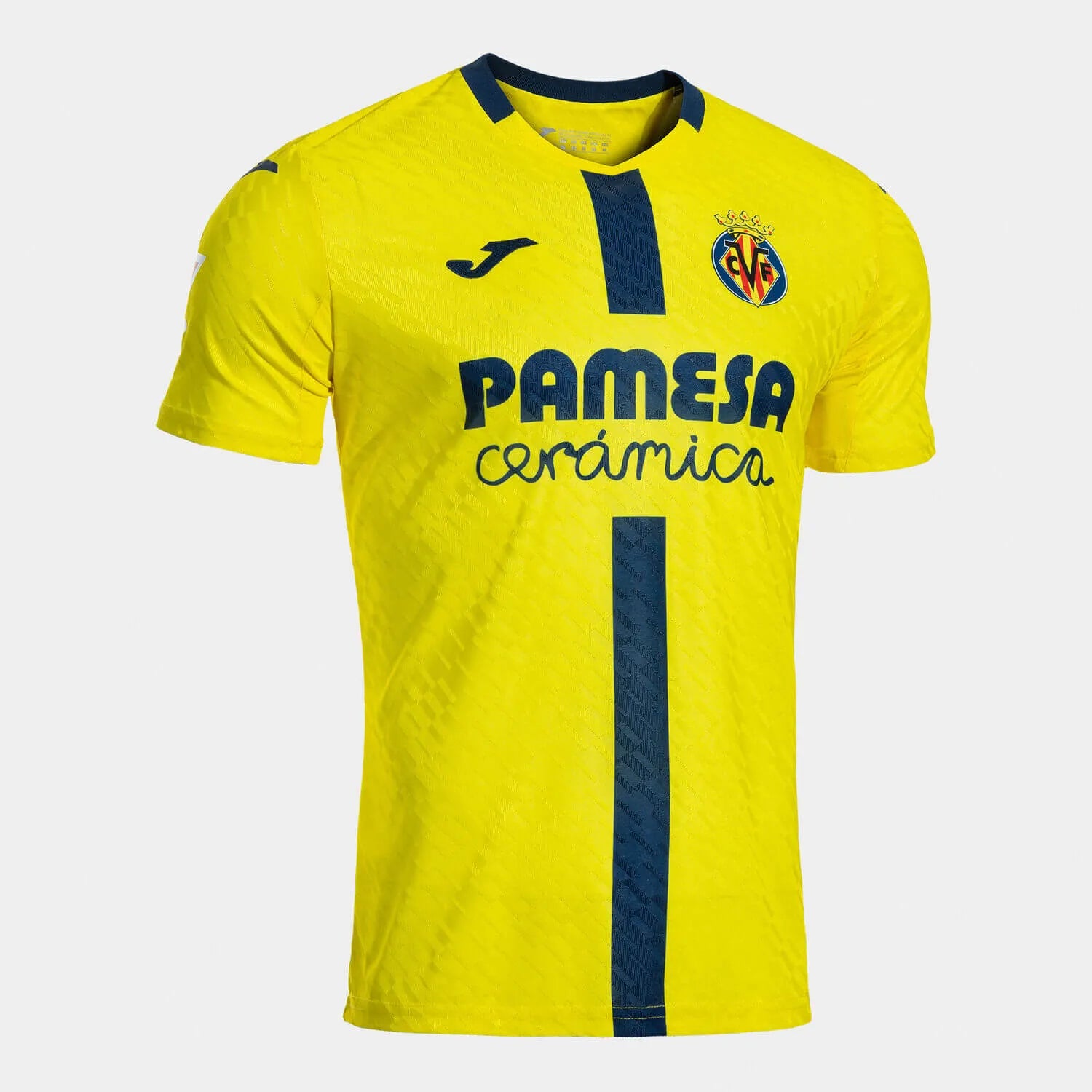 Joma 2025-26 Villareal Men's Stadium Home Soccer Jersey (Lateral - Front)