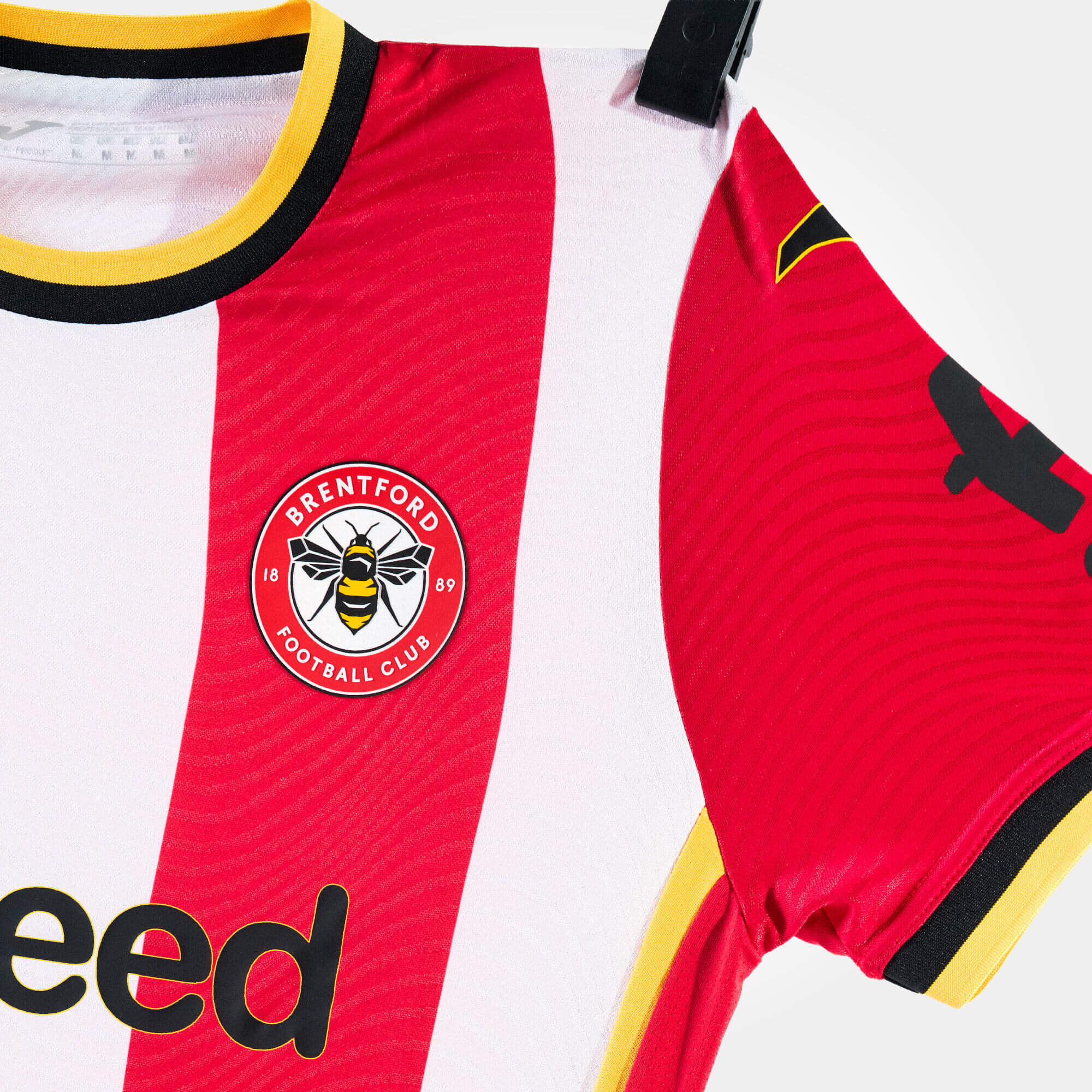 Joma 2026-27 Brentford Men's Authentic Home Soccer Jersey (Detail 1)