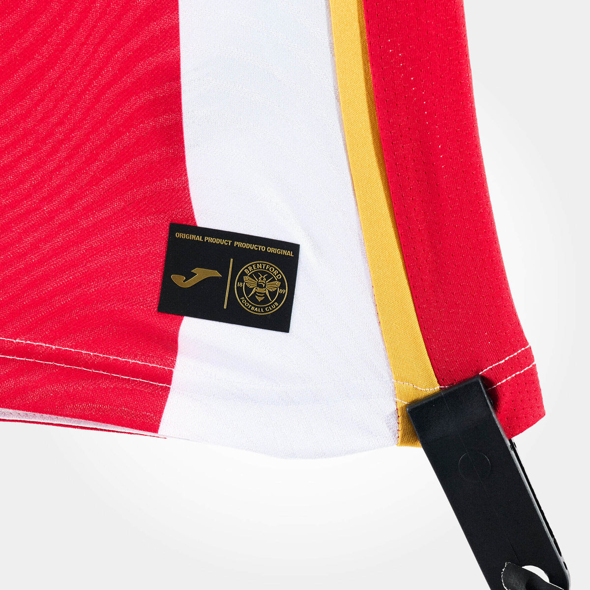 Joma 2026-27 Brentford Men's Authentic Home Soccer Jersey (Detail 2)