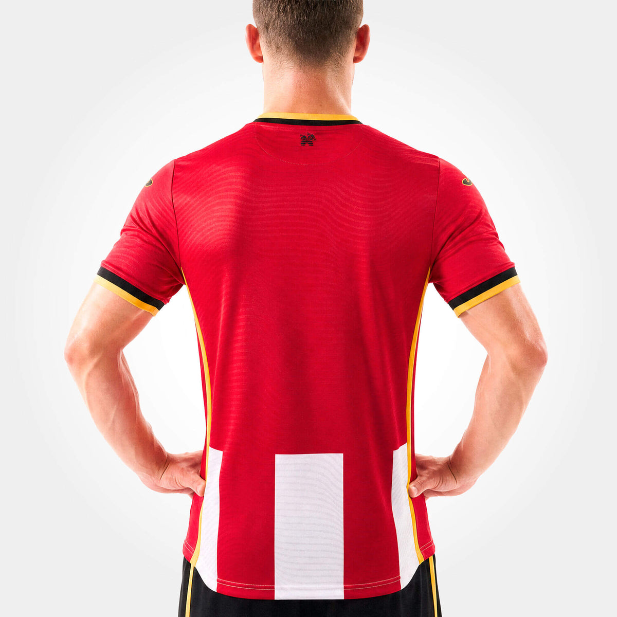 Joma 2026-27 Brentford Men's Authentic Home Soccer Jersey (Model - Back)