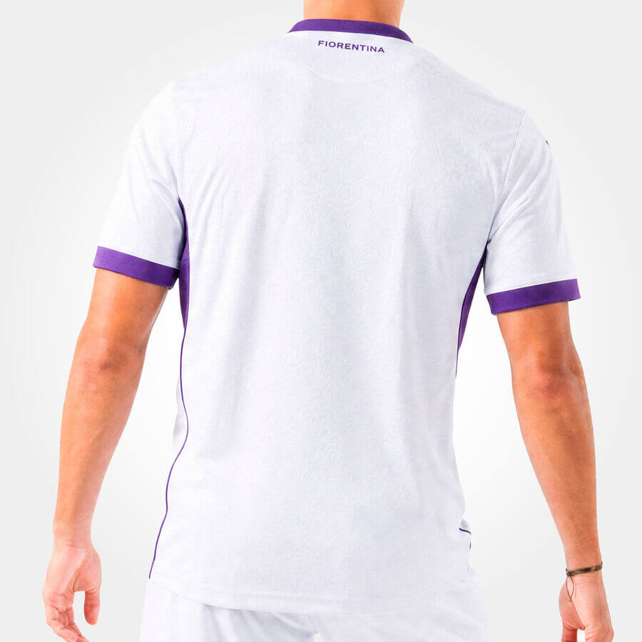 Joma 2026-27 Fiorentina Men's Authentic Away Soccer Jersey (Model - Back)