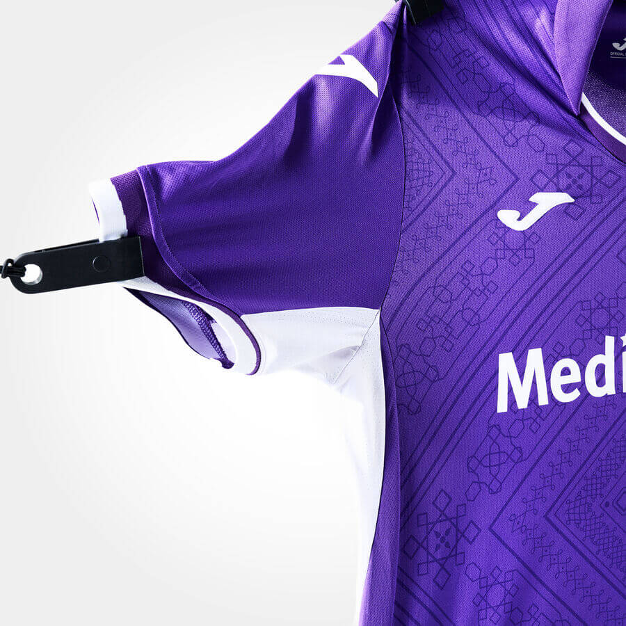 Joma 2026-27 Fiorentina Men's Authentic Home Soccer Jersey (Detail 1)