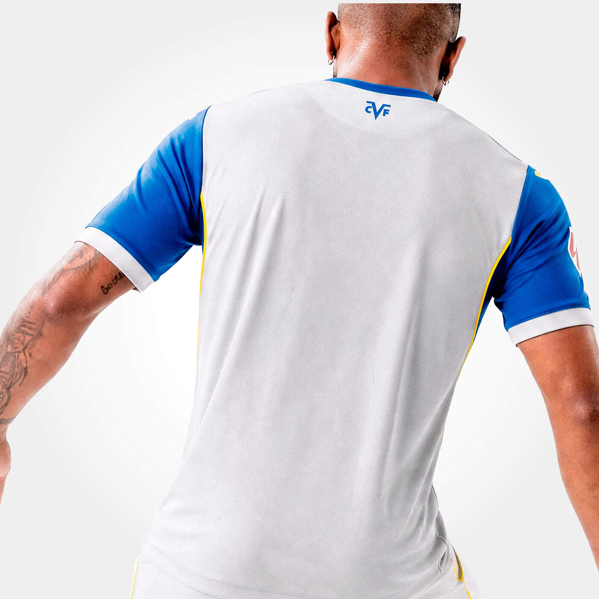 Joma 2026-27 Villareal Men's Authentic Away Soccer Jersey (Model - Back)