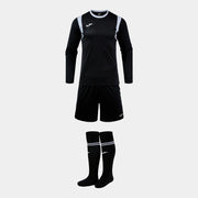 Joma Men's Zamora XI Goalkeeper Set Black-Grey (Set - Front)
