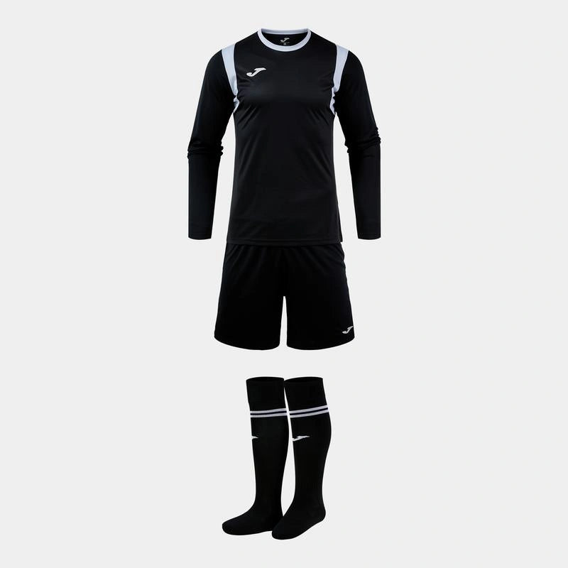 Joma Men's Zamora XI Goalkeeper Set Black-Grey (Set - Front)