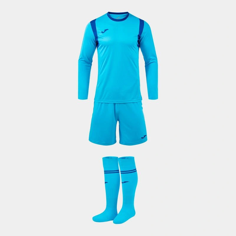 Joma Men's Zamora XI Goalkeeper Set Turquoise-Royal Blue (Set - Front)