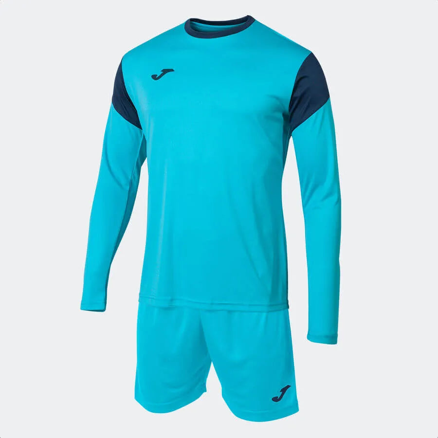 Joma Youth Phoenix Goalkeeper Set Turquoise/Navy (Front)