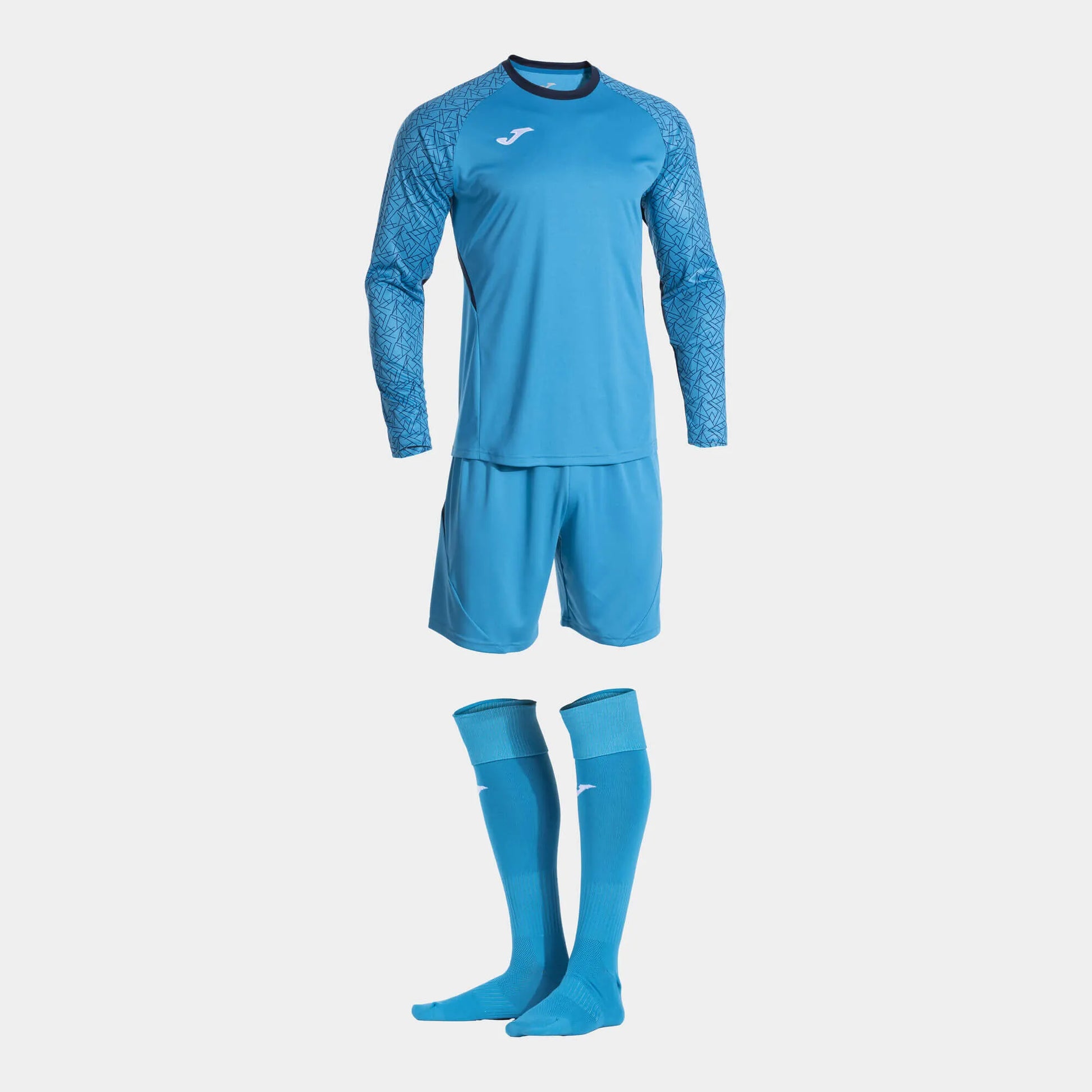 Joma Youth Zamora X Goalkeeper Set Blue Turquoise (Set - Front)