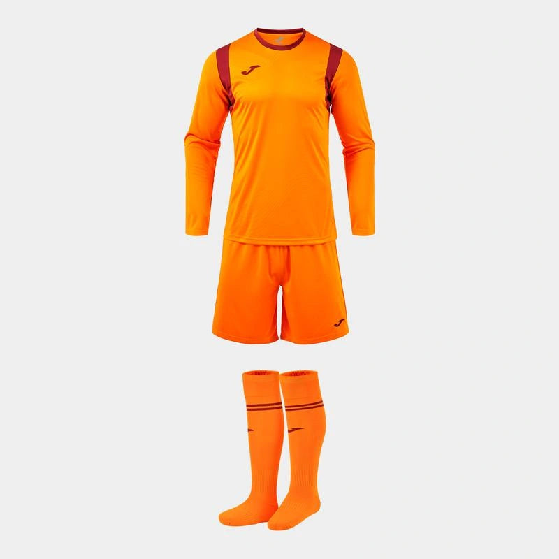 Joma Youth Zamora XI Goalkeeper Set Orange-Maroon (Front)