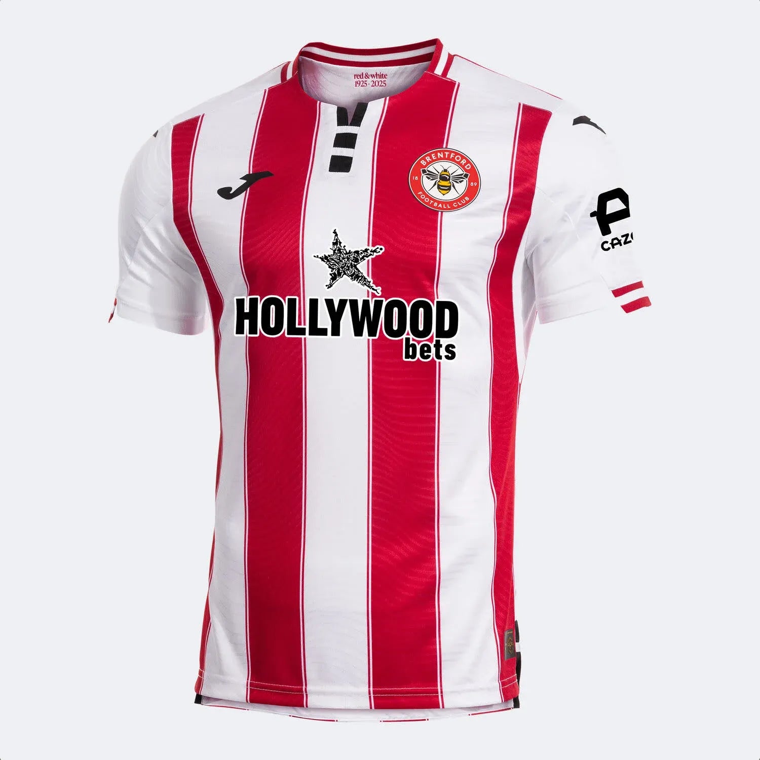 Joma 2025-26 Brentford Men's Stadium Home Soccer Jersey Sponsor (Front)