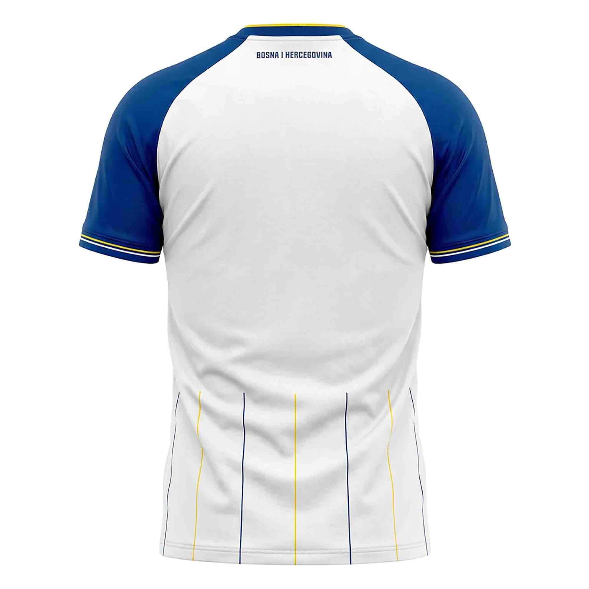 Kelme 2026 Bosnia and Herzegovina Men's Authentic Away Soccer Jersey (Back)