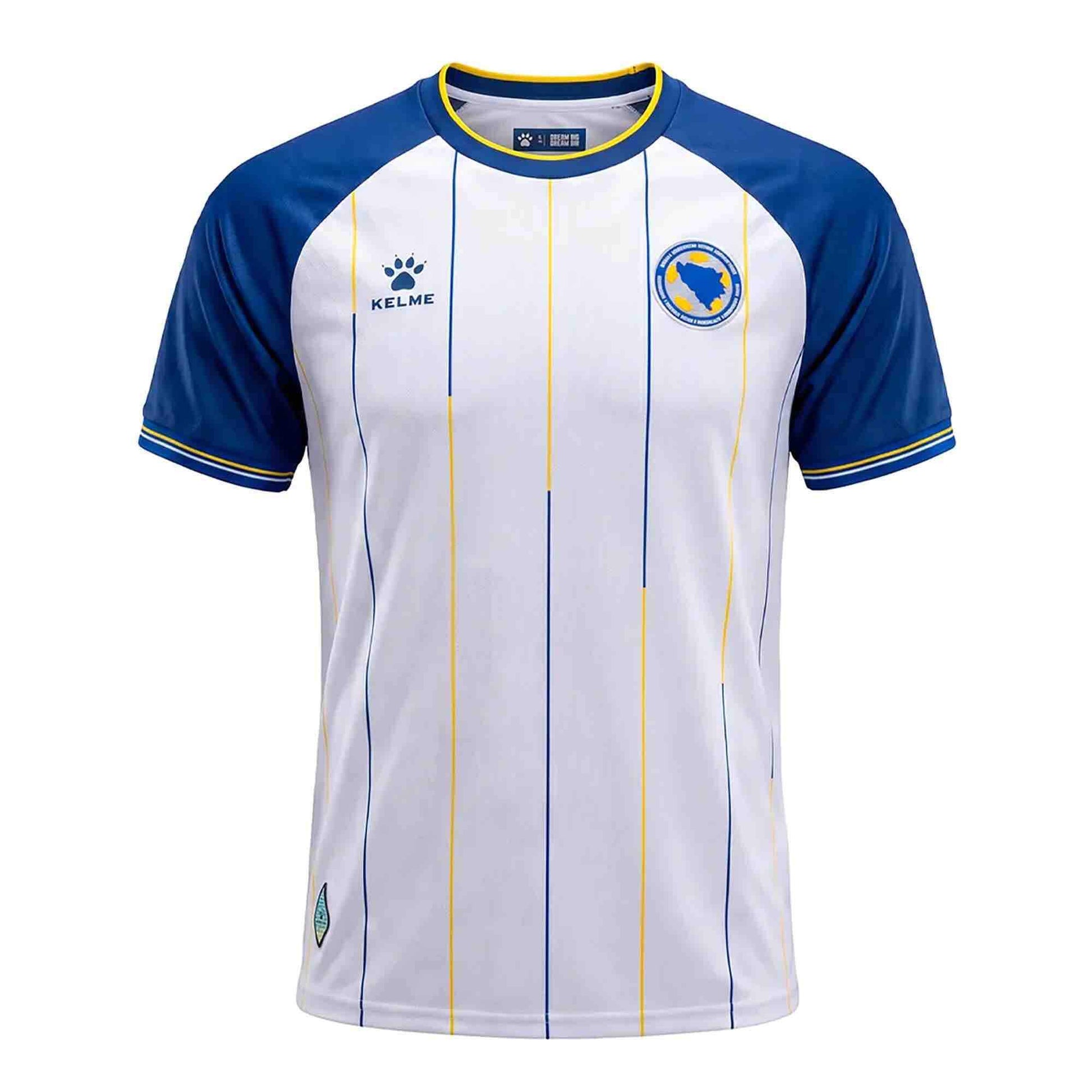 Kelme 2026 Bosnia and Herzegovina Men's Authentic Away Soccer Jersey (Front)