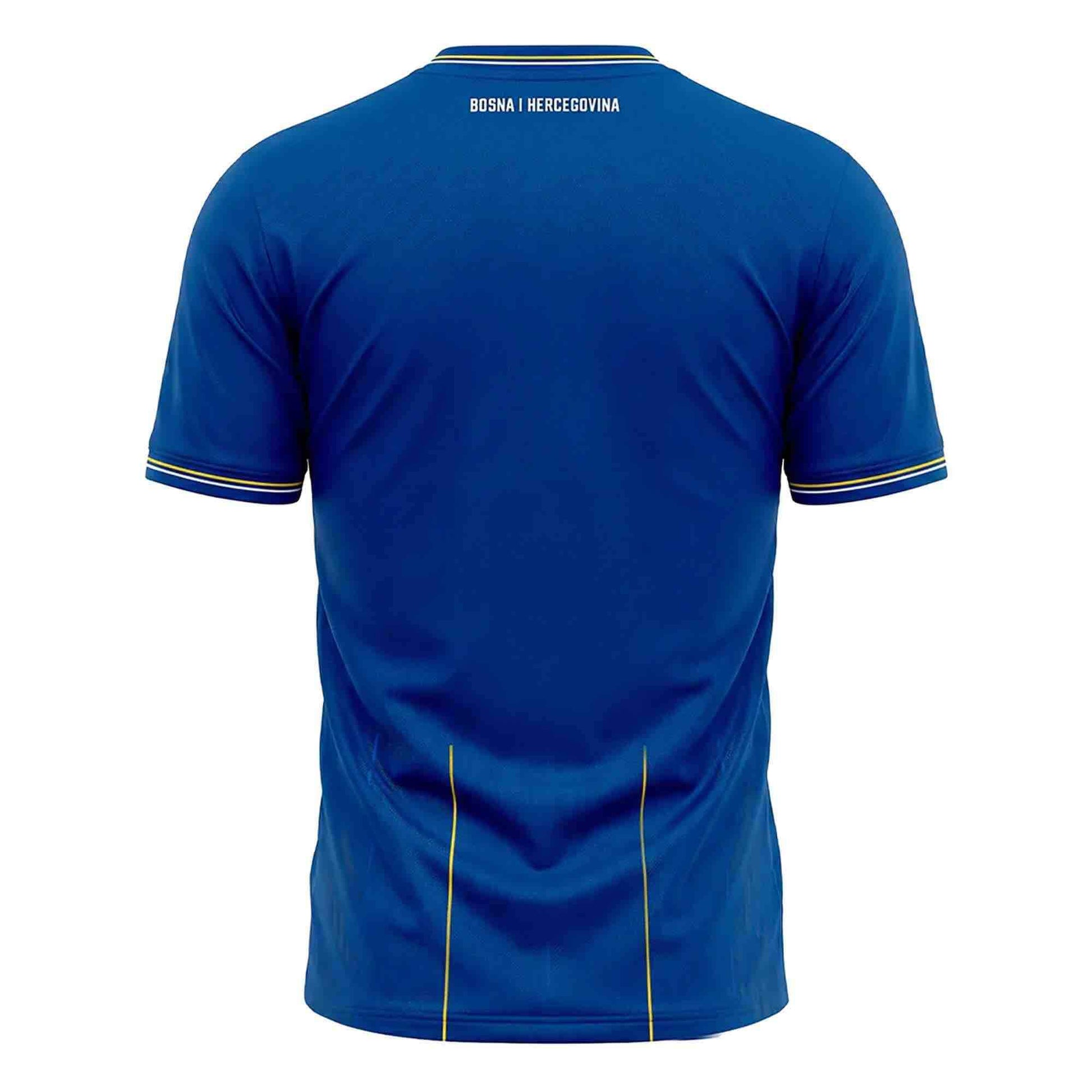 Kelme 2026 Bosnia and Herzegovina Men's Authentic Home Soccer Jersey (Back)