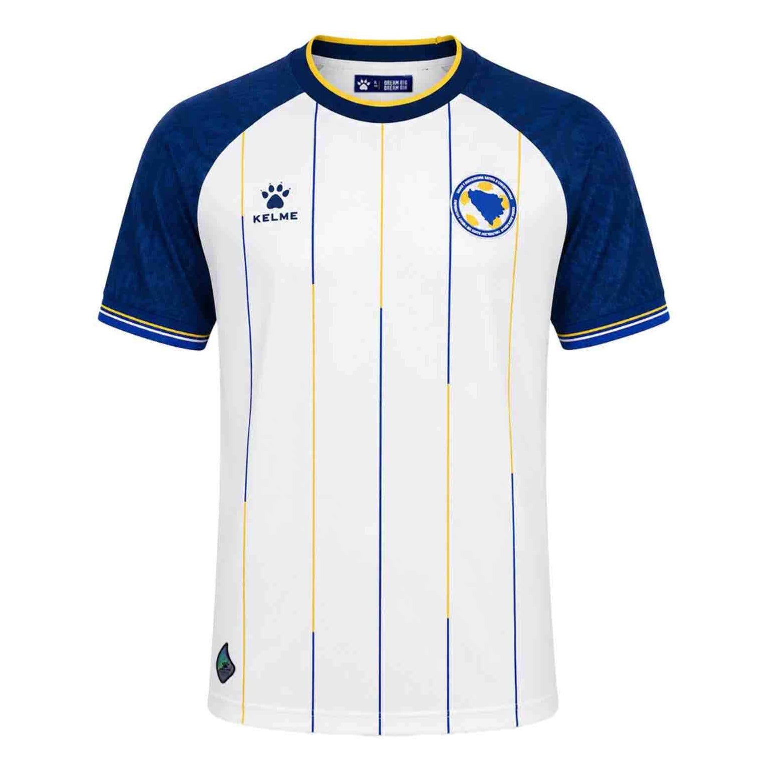 Kelme 2026 Bosnia and Herzegovina Men's Authentic Away Soccer Jersey (Front)