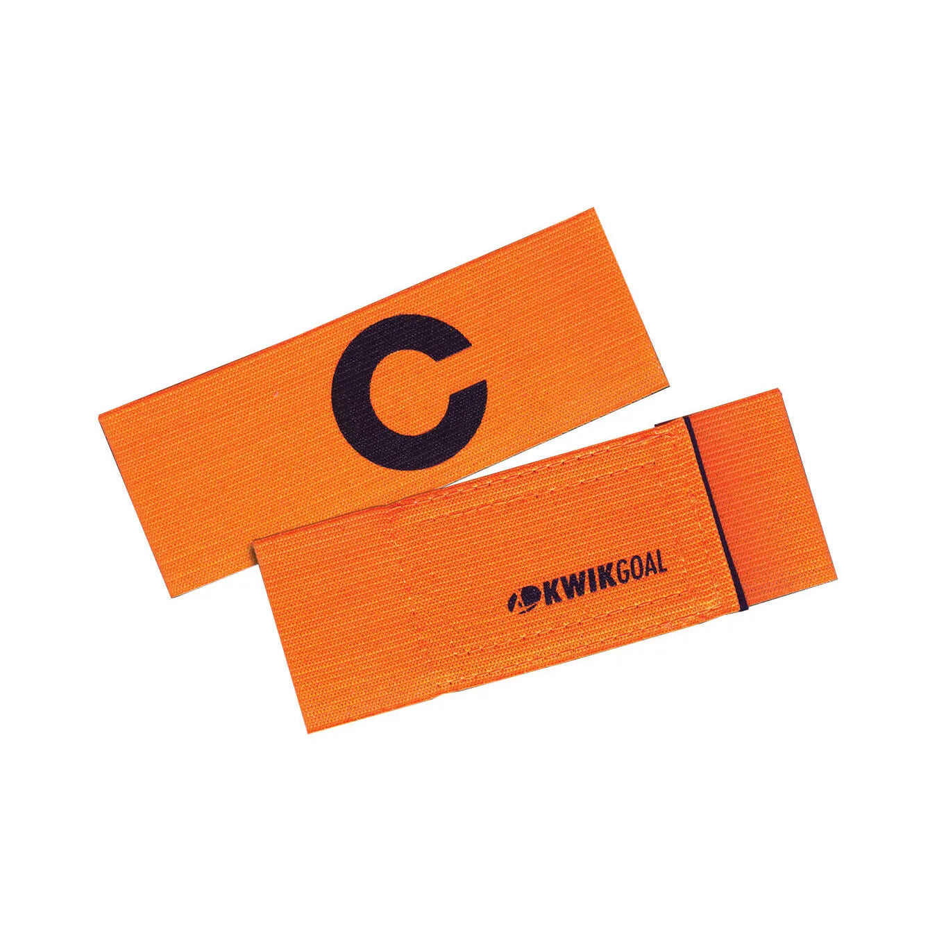 Kwik Goal Captain "C" Arm Bands (Hi-Vis Orange)