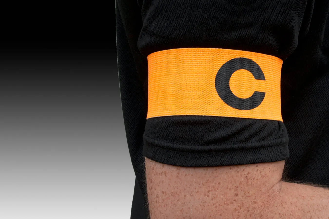 Kwik Goal Captain "C" Arm Bands (Model - Hi-Vis Orange)