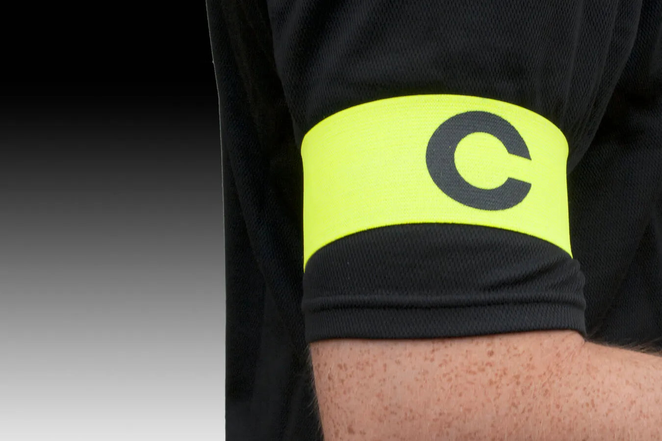 Kwik Goal Captain "C" Arm Bands (Model - Hi-Vis Yellow)