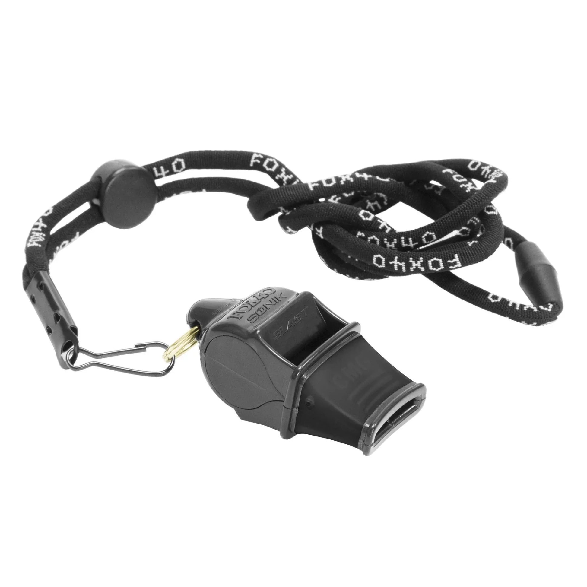 Kwik Goal Fox 40 Sonik Blast CMG Whistle (Black)