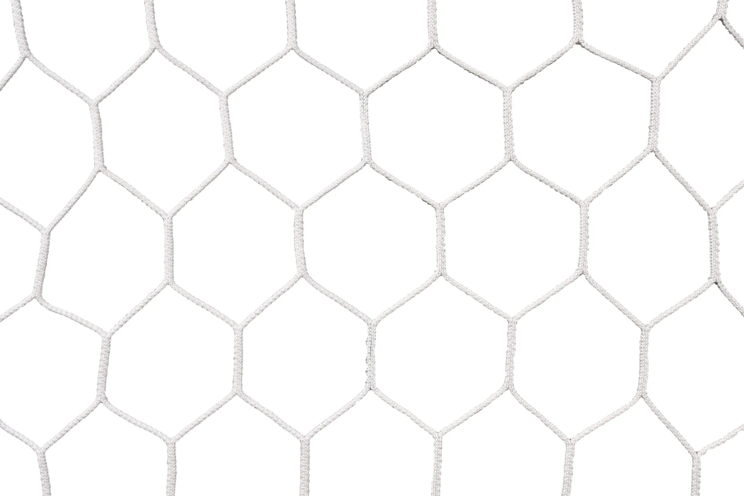 Kwik Goal Hex Tent Net 8Hx24Wx3Dx8.5B (White)