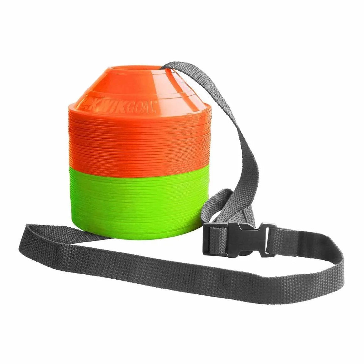 Kwik Goal Mini Cone Kit Hi-Vis Orange/Hi-Vis Green (Front)